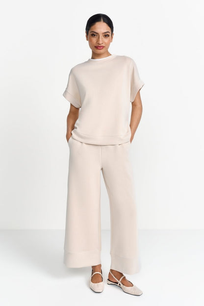 Rich & Royal T Peach Shirt in der Farbe White Stone