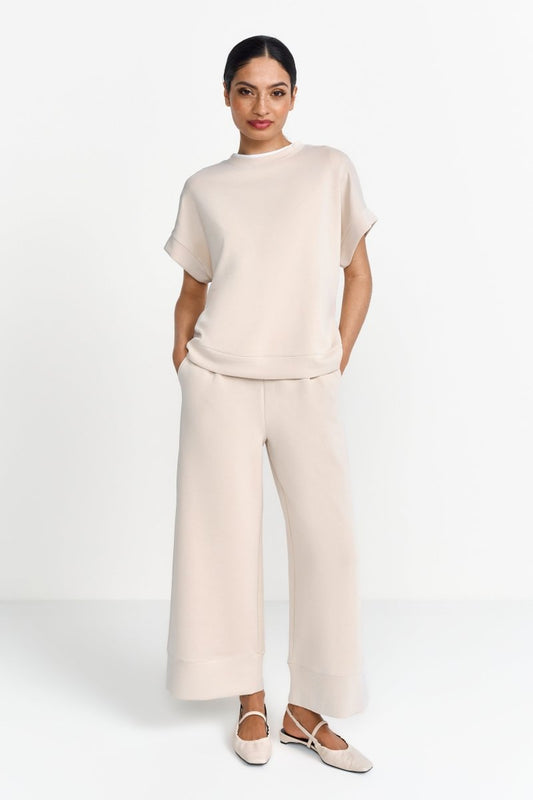 Rich & Royal T Peach Shirt in der Farbe White Stone