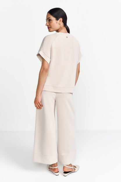 Rich & Royal T Peach Shirt in der Farbe White Stone