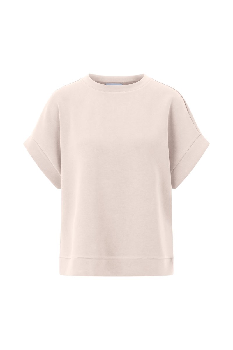 Rich & Royal T Peach Shirt in der Farbe White Stone