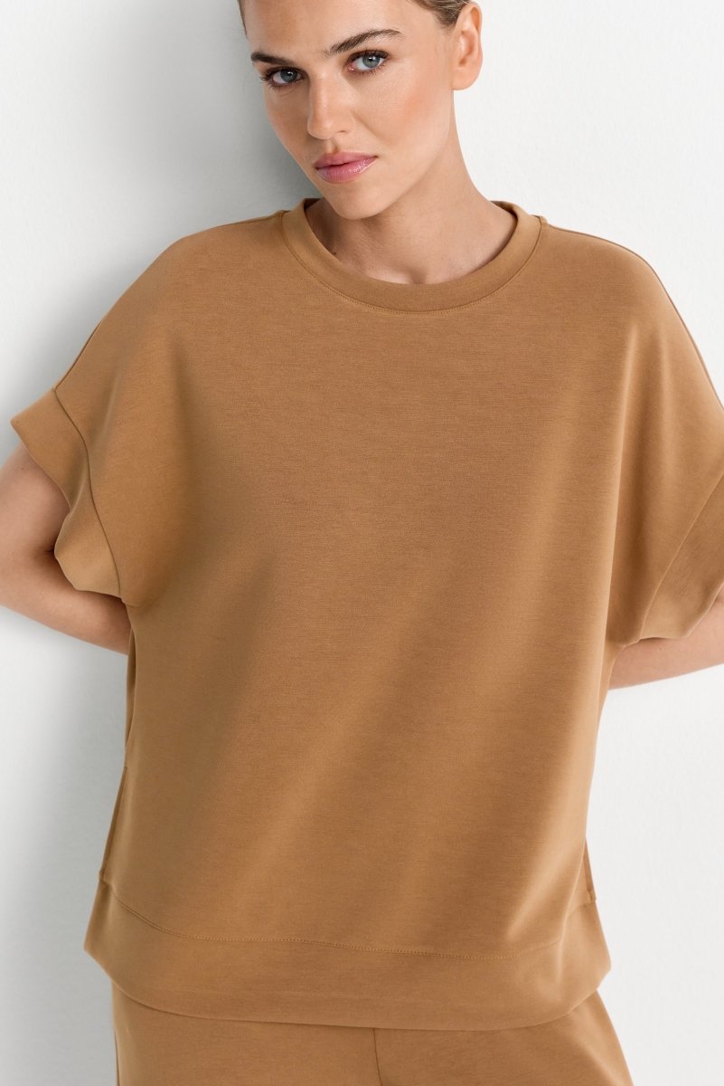 Rich & Royal T-Shirt Peach in der Farbe Cinnamon