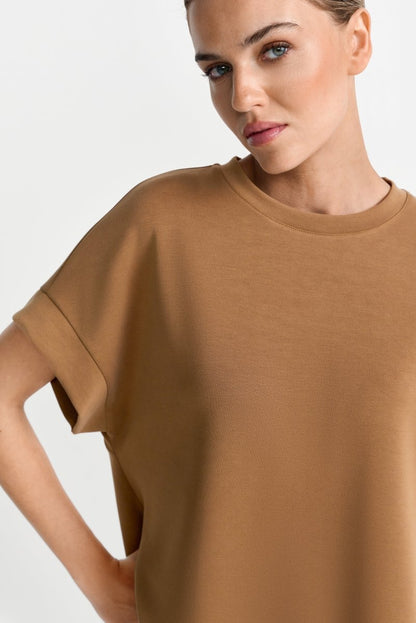 Rich & Royal T-Shirt Peach in der Farbe Cinnamon