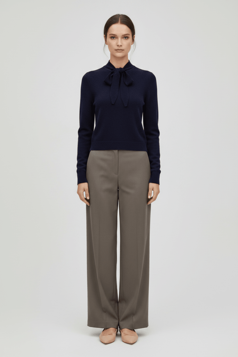 Rich & Royal Tie detail Basic SW – midnight blue