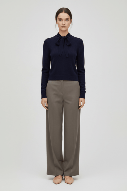 Rich & Royal Tie detail Basic SW – midnight blue