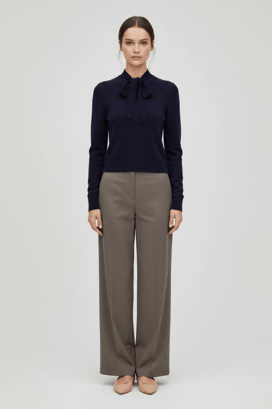 Rich & Royal Tie detail Basic SW – midnight blue