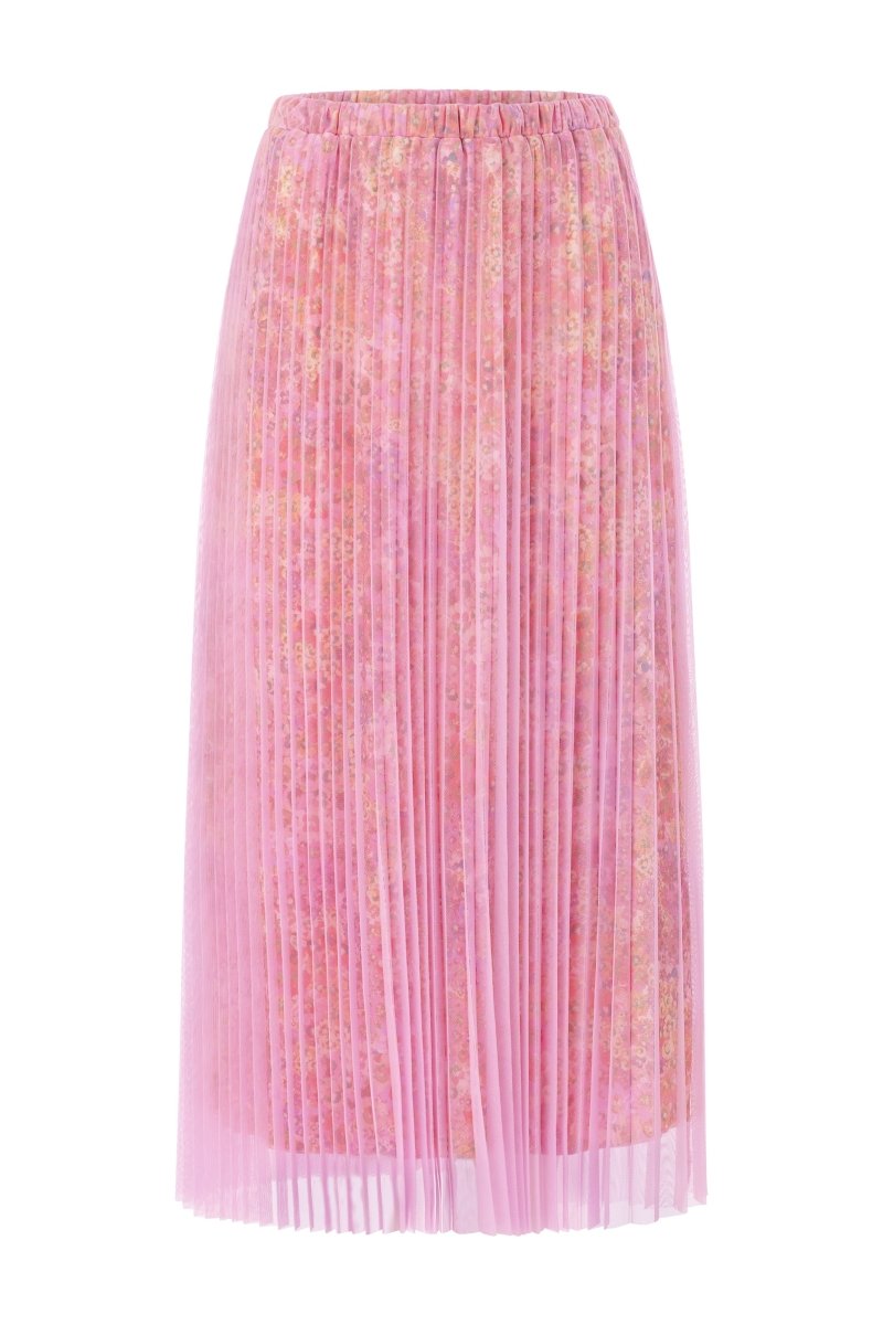 Rich & Royal Tulle plissee skirt in der Farbe soft orchid