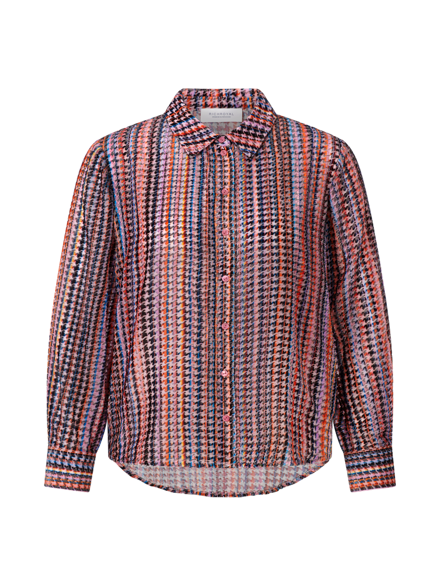 RICHROYAL Bluse mit buntem Muster in Original