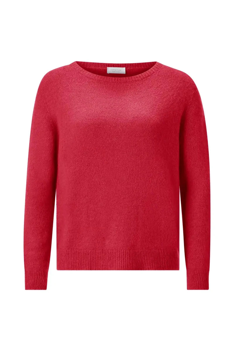 RICHROYAL Cozy Crew Neck Sweatshirt in der Farbe holiday red