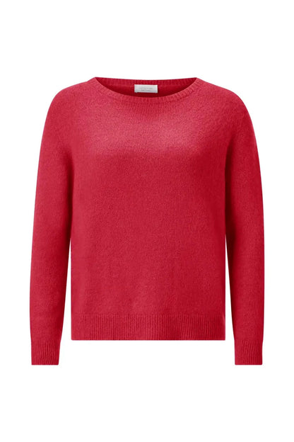 RICHROYAL Cozy Crew Neck Sweatshirt in der Farbe holiday red