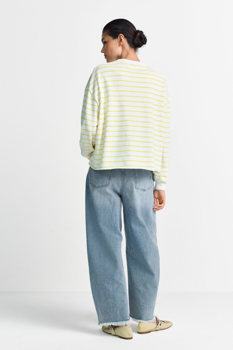 RICHROYAL Sweatshirt in der Farbe Urban Lime