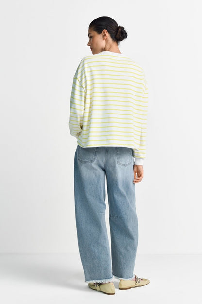RICHROYAL Sweatshirt in der Farbe Urban Lime
