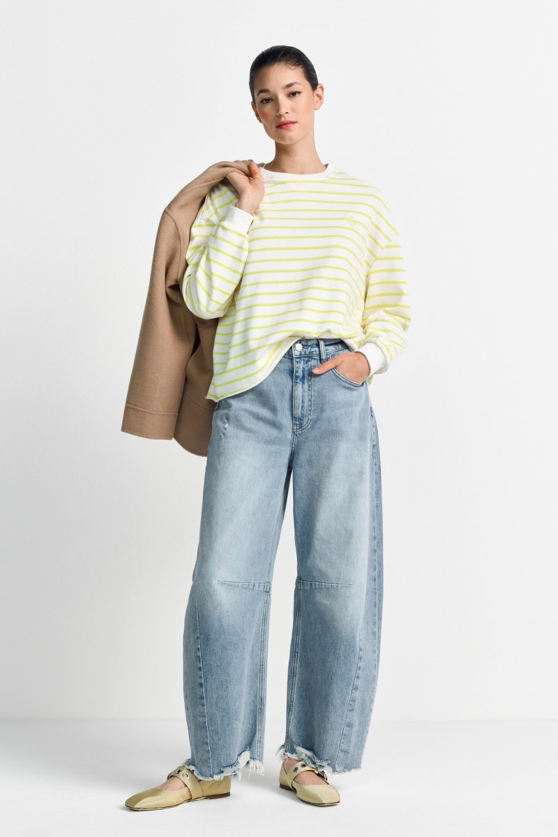 RICHROYAL Sweatshirt in der Farbe Urban Lime