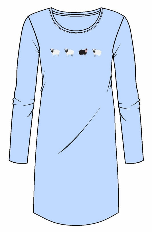 Ringella Sleepshirt mit Motivdruck Fjord