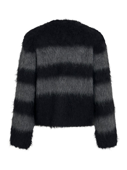 Rouge Edit Pullover Rouaria Meteorite Dark Grey Mélange