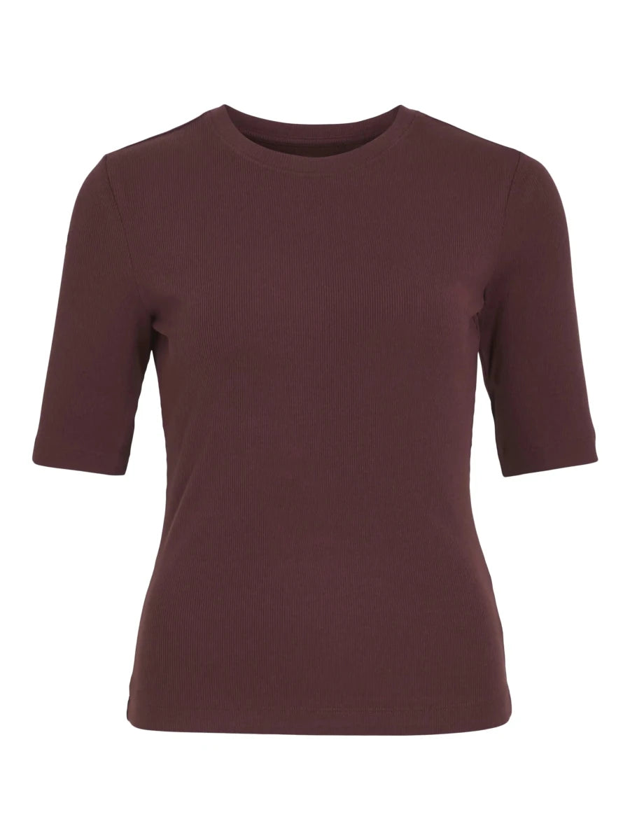 Rouge Edit Rouhelena 2/4 O - Neck TEE Shirt