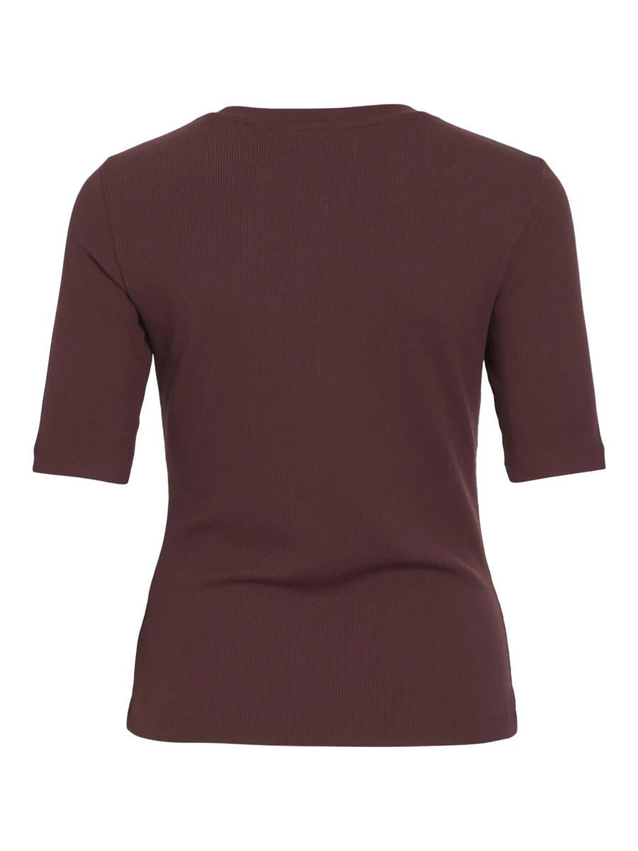 Rouge Edit Rouhelena 2/4 O - Neck TEE Shirt