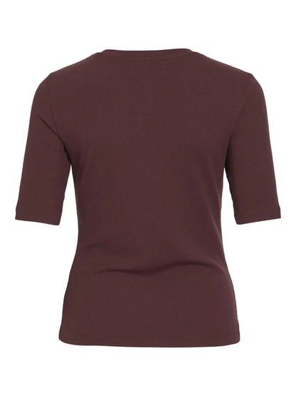 Rouge Edit Rouhelena 2/4 O - Neck TEE Shirt