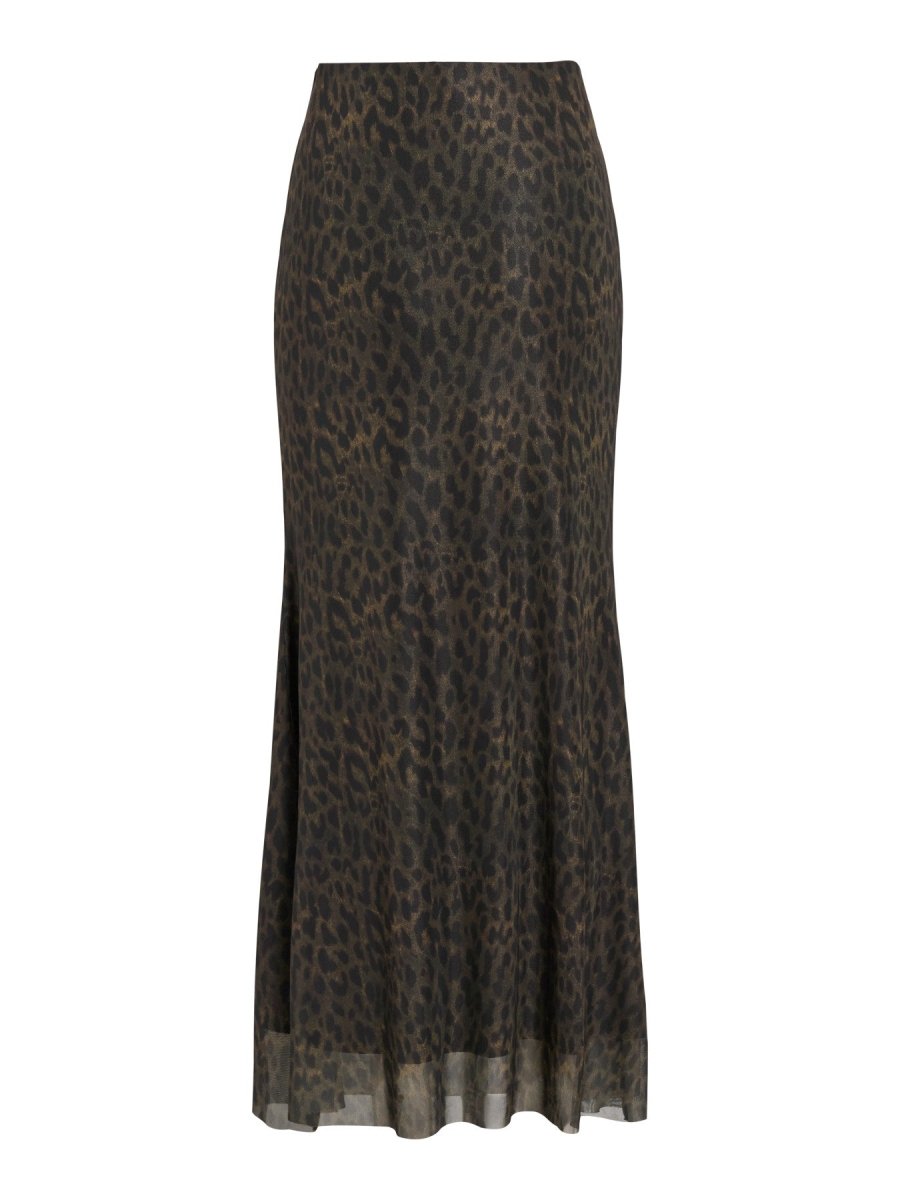 Rouge Edit ROUMESSA RW ANKLE SKIRT Dull Gold Leo