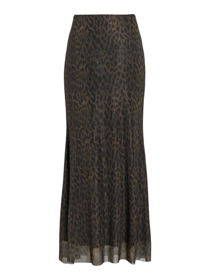 Rouge Edit ROUMESSA RW ANKLE SKIRT Dull Gold Leo