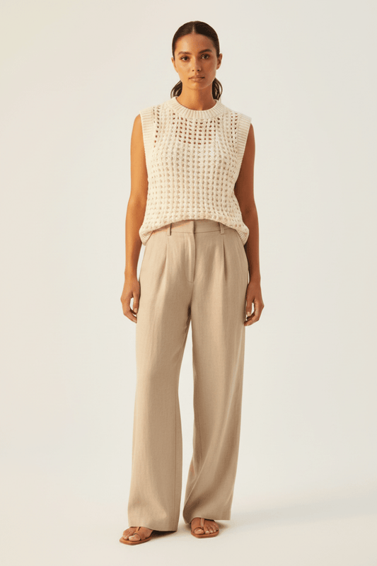 Rouge Edit Weste ROUJUSTINE in der Farbe Beige