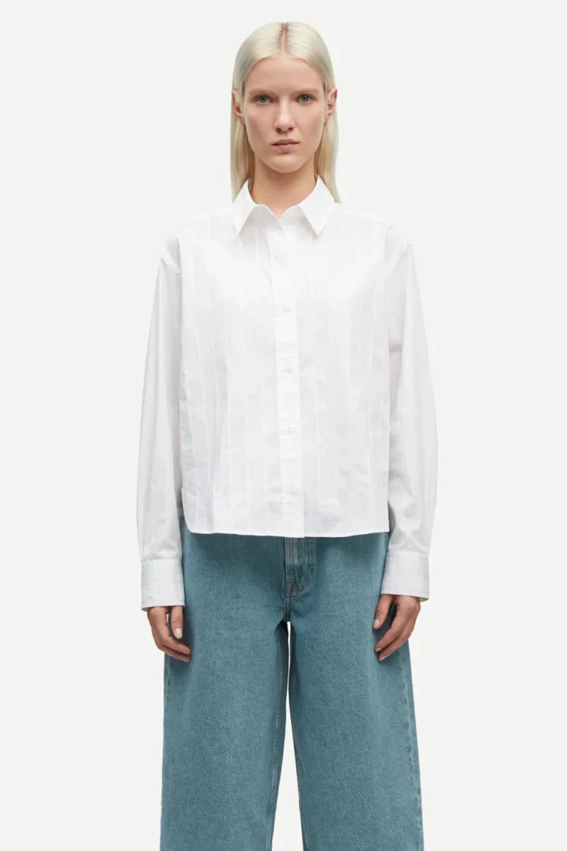 Samsoe Samsoe Bluse Saatrani White