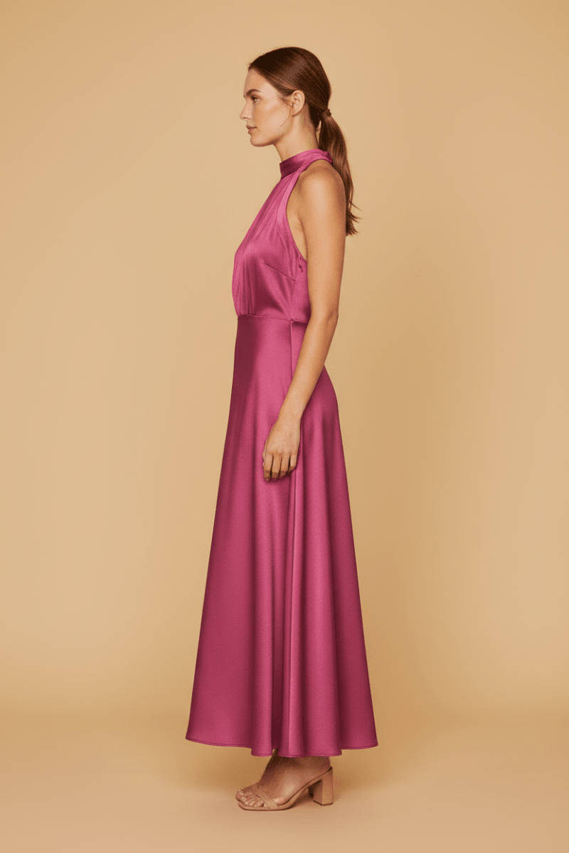 Samsoe Samsoe RHEO DRESS 12959 in der Farbe Red Violet
