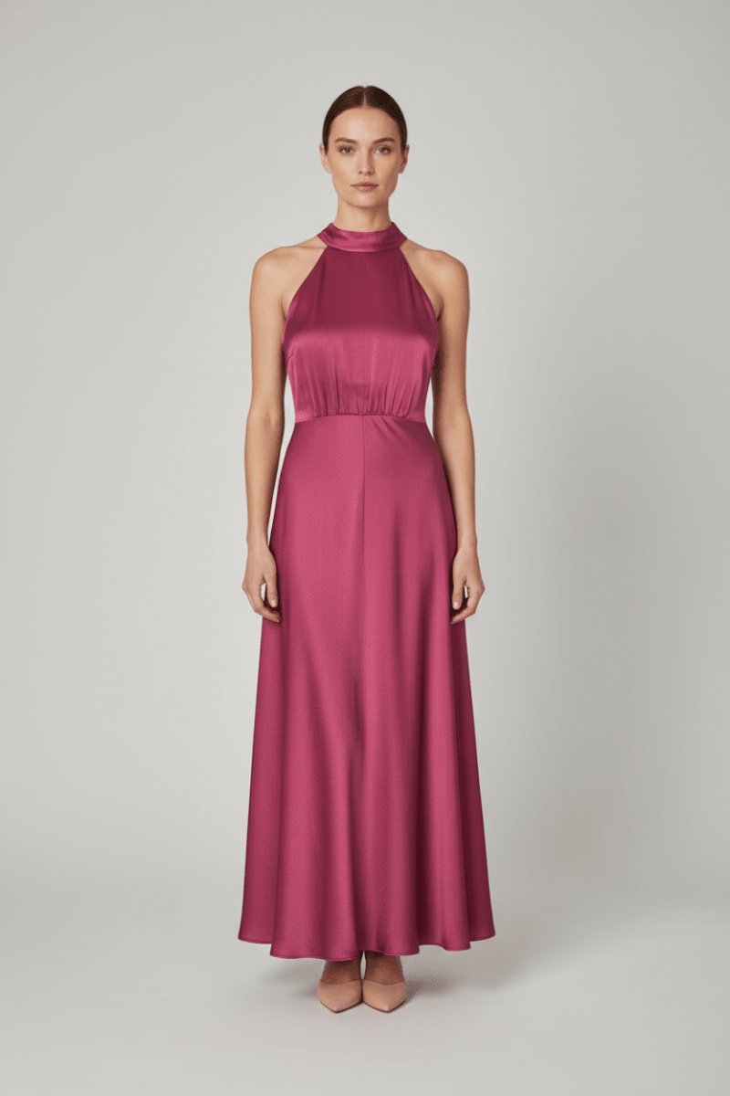 Samsoe Samsoe RHEO DRESS 12959 in der Farbe Red Violet