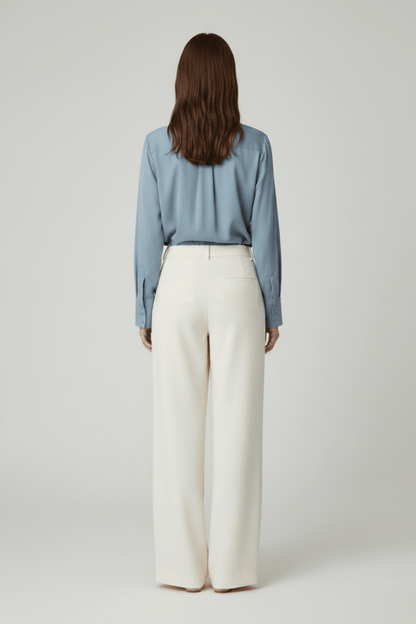Samsoe Samsoe SAMINA LS SHIRT 14028 in der Farbe Windward Blue