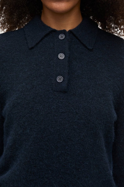 Samsoe Samsoe SANOURA LS POLO 15556 in der Farbe Salute