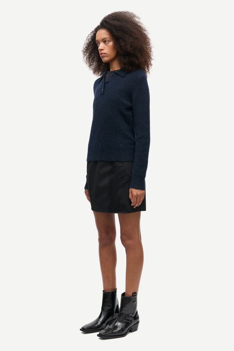 Samsoe Samsoe SANOURA LS POLO 15556 in der Farbe Salute