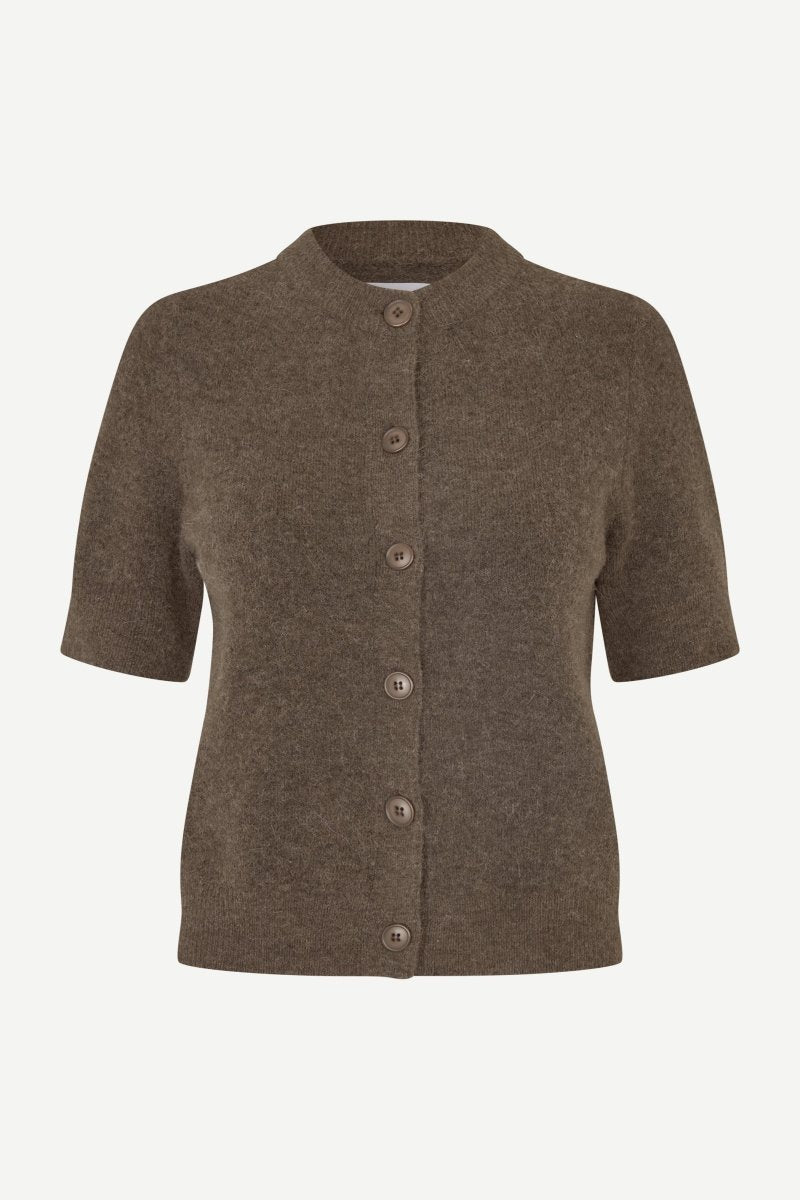 Samsoe Samsoe SANOURA SS CARDIGAN 15556 in der Farbe MAJOR BROWN
