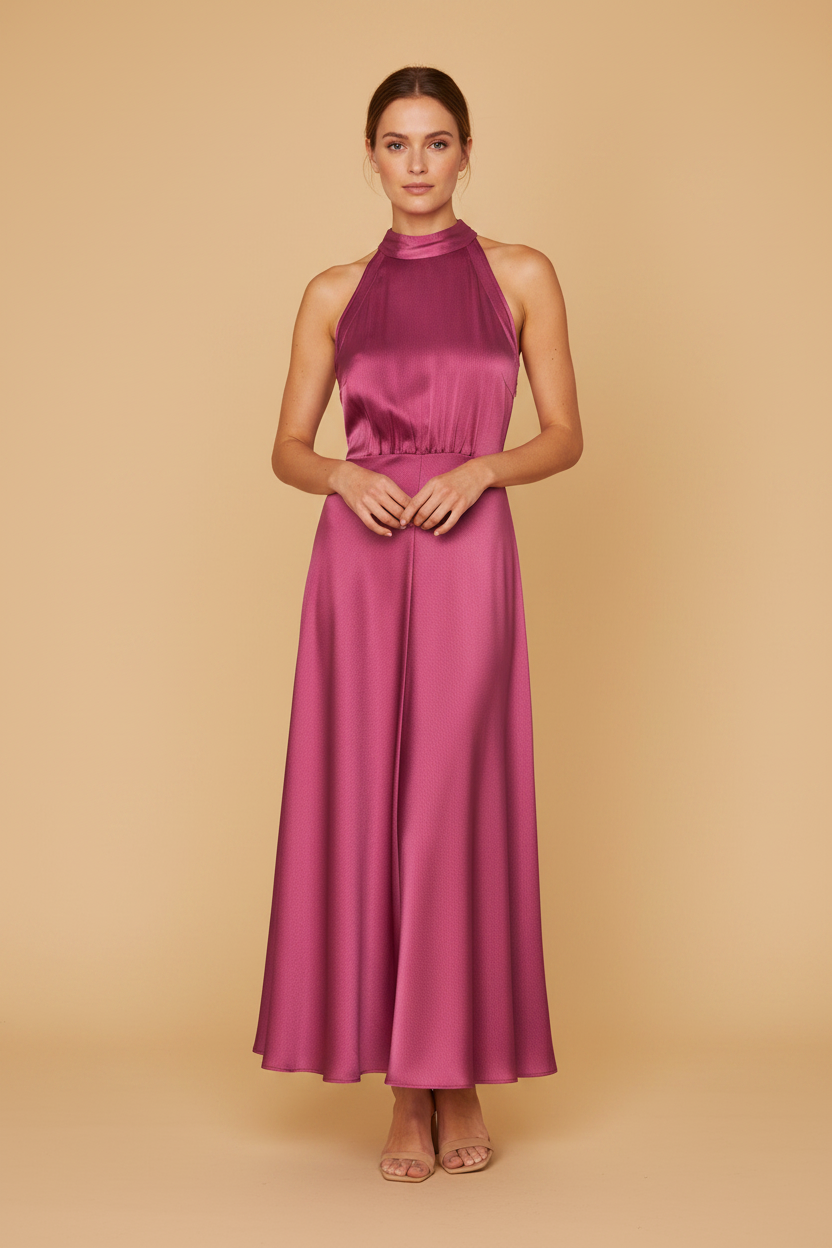 Samsoe Samsoe RHEO DRESS 12959 in der Farbe Red Violet