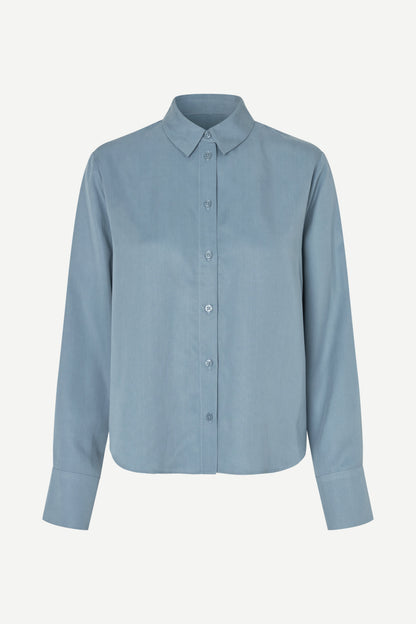 Samsoe Samsoe SAMINA LS SHIRT 14028 in der Farbe Windward Blue