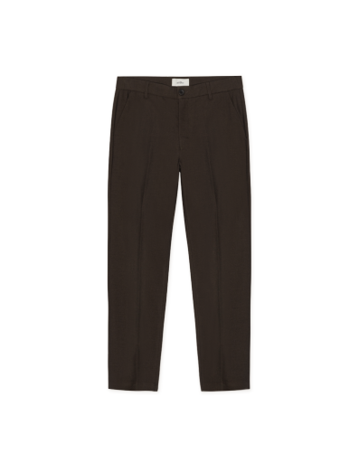 Les Deux Brushed Twill Reg Suit Pants Molé Braun – Herren Anzughose Regular Fit – Bild 1