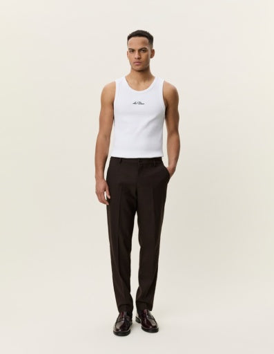 Les Deux Brushed Twill Reg Suit Pants Molé Braun – Herren Anzughose Regular Fit – Bild 3