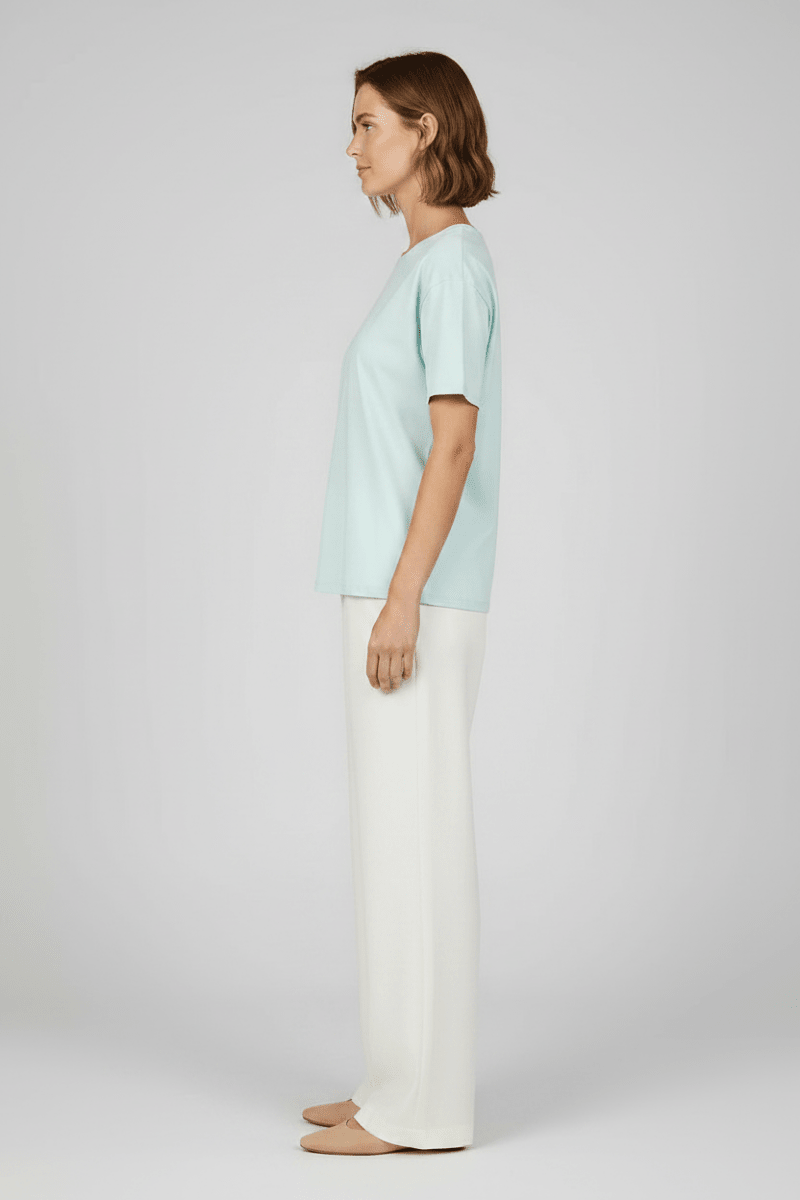 Short Stories Nightwear Shirt in der Farbe Türkis
