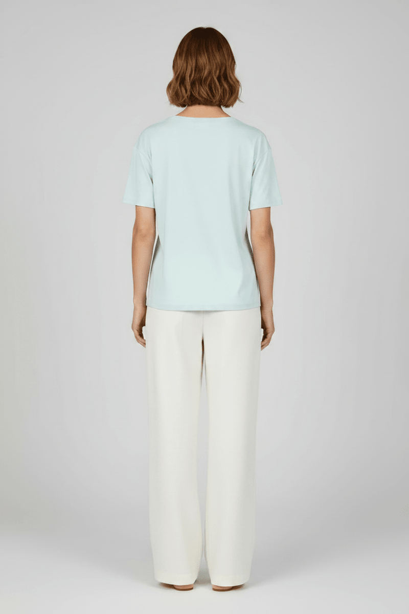Short Stories Nightwear Shirt in der Farbe Türkis