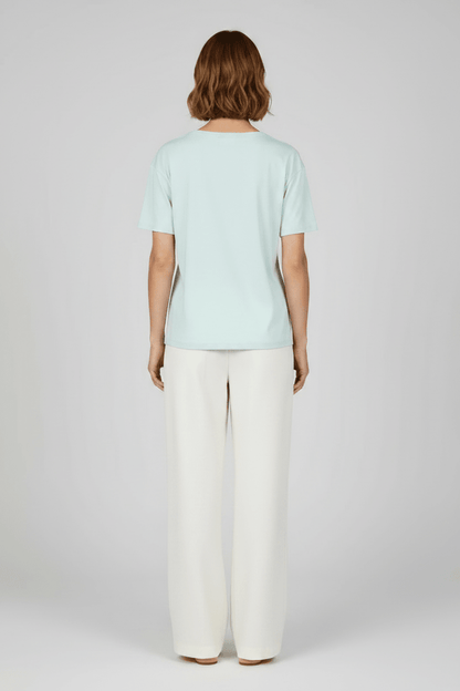 Short Stories Nightwear Shirt in der Farbe Türkis