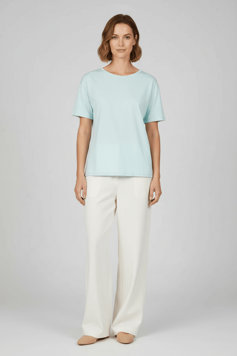 Short Stories Nightwear Shirt in der Farbe Türkis
