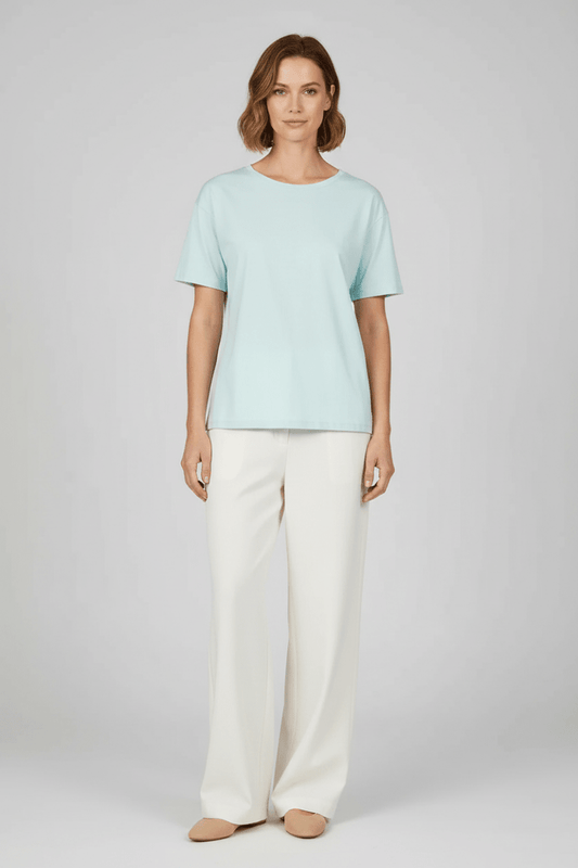 Short Stories Nightwear Shirt in der Farbe Türkis