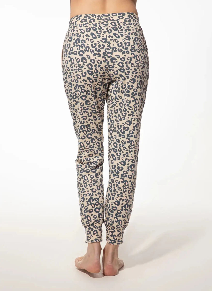 Short Stories Pyjama Hose lang in den Farben Beige/Rosa/Blau