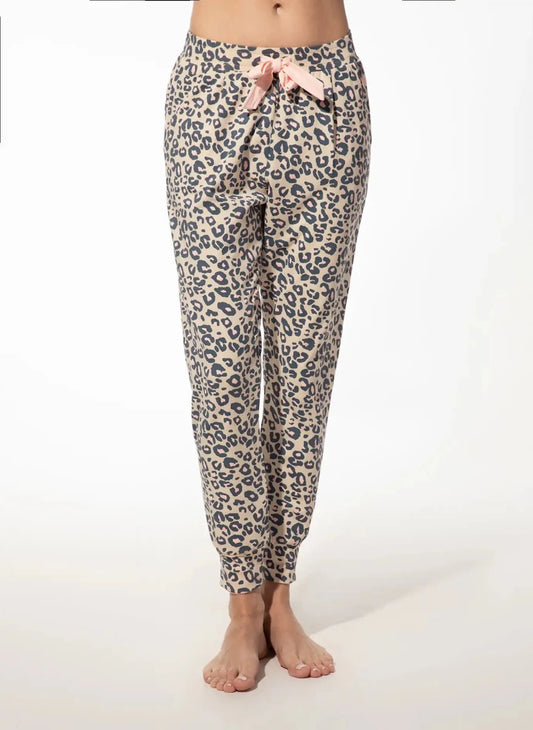Short Stories Pyjama Hose lang in den Farben Beige/Rosa/Blau