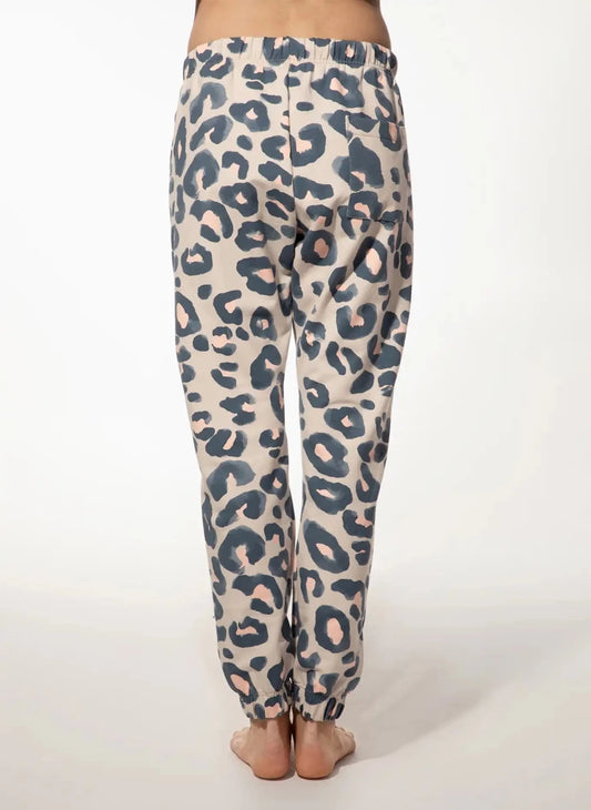 Short Stories Pyjama Hose Lang in der Farbe Beige/Rosa/Blau