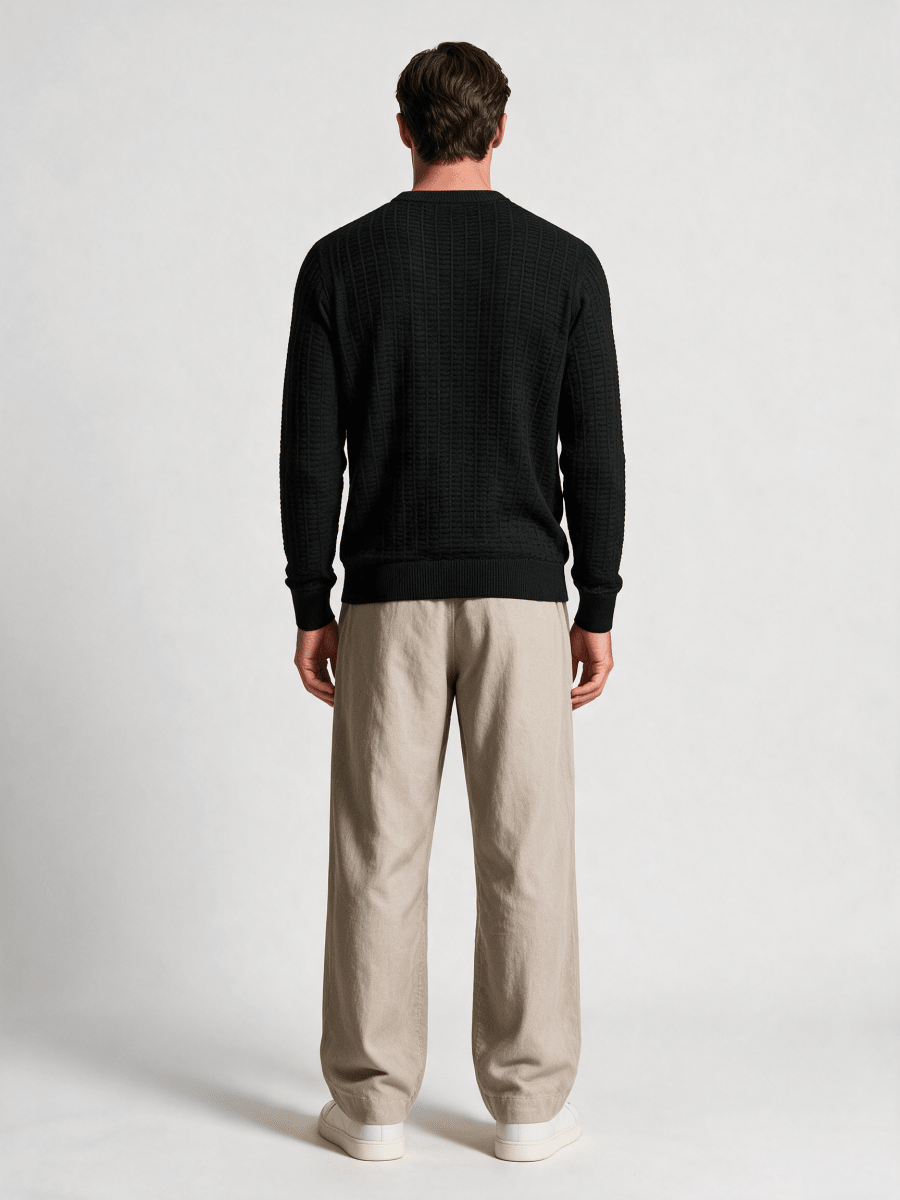 Strellson Adrian-RM Schwarz – Herren Pullover