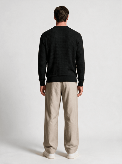 Strellson Adrian-RM Schwarz – Herren Pullover