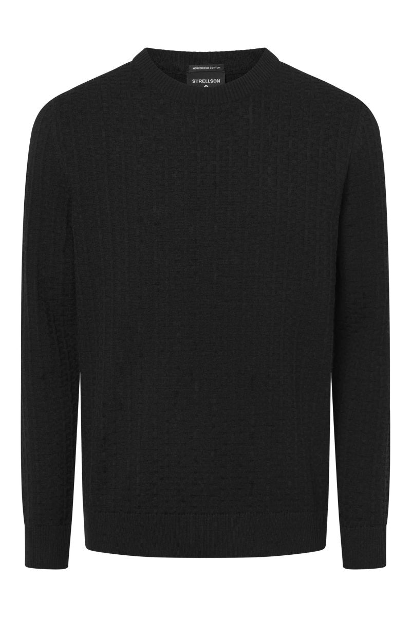 Strellson Adrian-RM Schwarz – Herren Pullover
