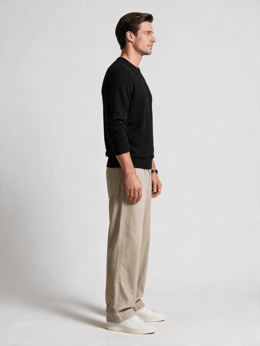 Strellson Adrian-RM Schwarz – Herren Pullover