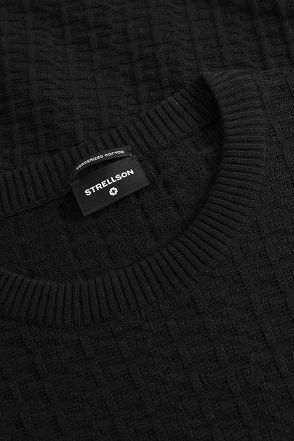 Strellson Adrian-RM Schwarz – Herren Pullover