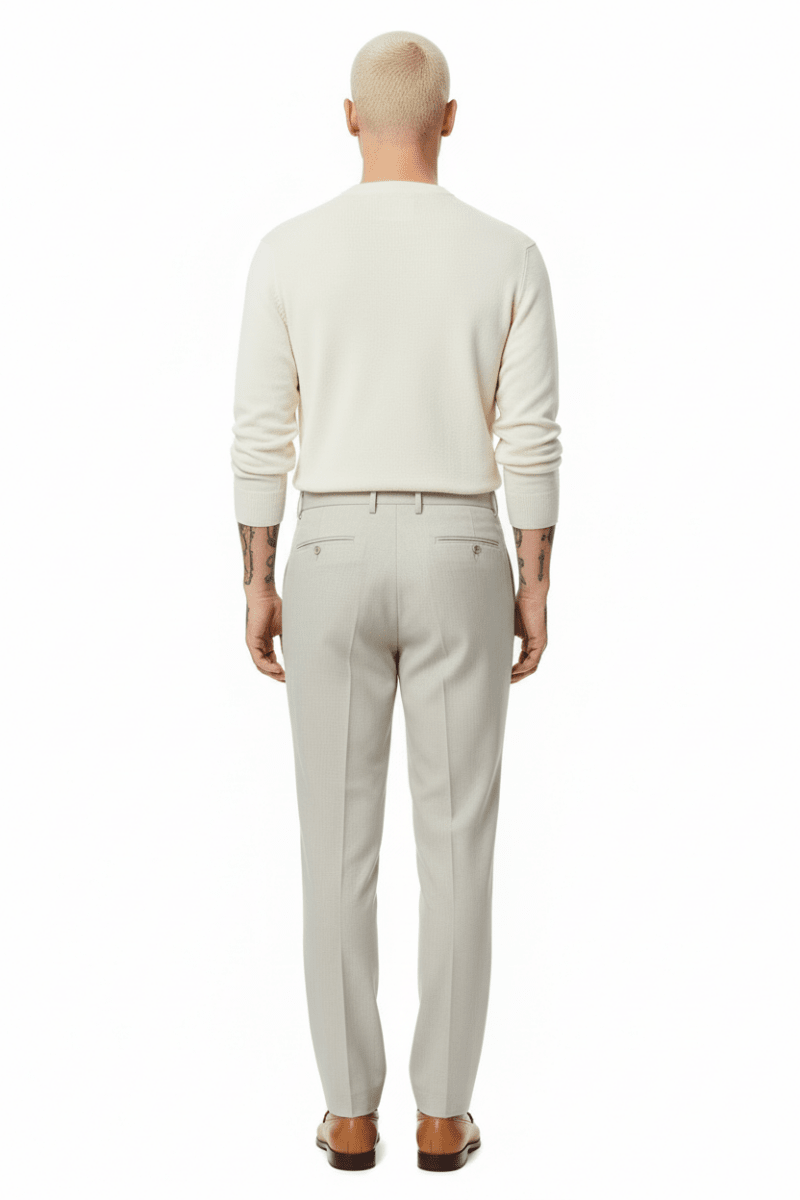 Strellson Classic Trousers Lois4 in der Farbe Silver