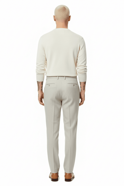 Strellson Classic Trousers Lois4 in der Farbe Silver